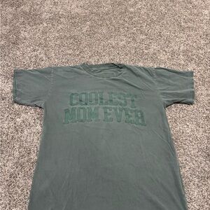 Karrie Locher Coolest Mom Ever Graphic Tee - Green